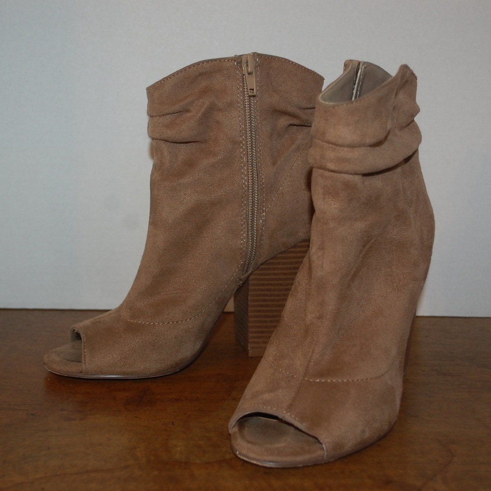 Suede Booties